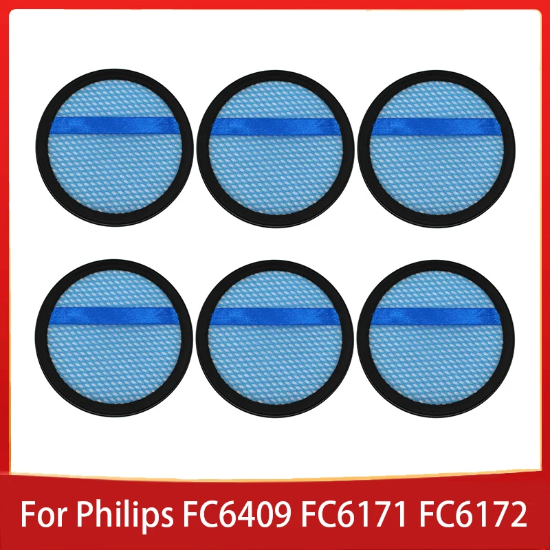 

For Philips FC6409 FC6171 FC6405 FC6162 FC6168 FC6408 FC6170 FC6401 FC6402 FC6404 Accessories Hepa filter Robot Vacuum Cleaner