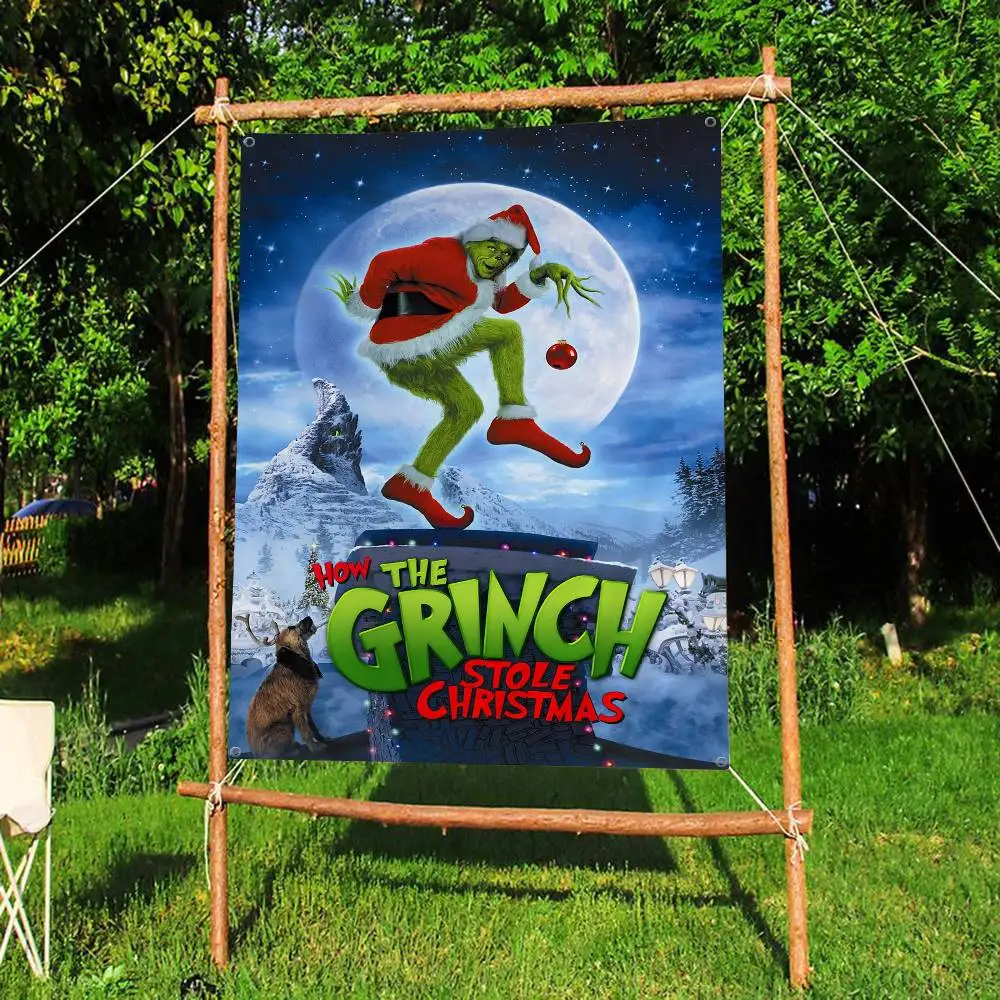 Как G-Grinch S-Stole Рождество большой размер магазин художественная акция рекламная стенд флаг висячие баннеры (art.: 3920d2decf59a) - 3920d2decf59a