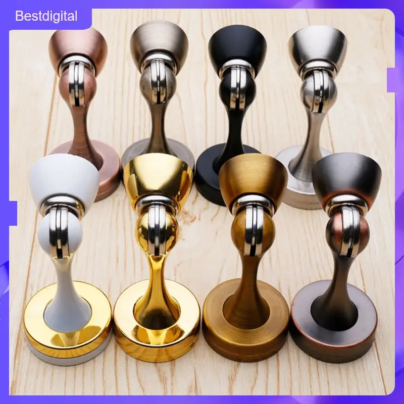 Дверной стопор из нержавеющей стали 304 магнитный дверной фиксатор винты без