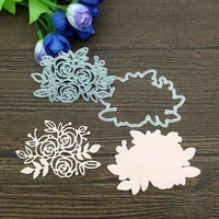 lace flower metal cutting dies stencil for diy scrapbooking photo album embossing paper cards crafts die cuts