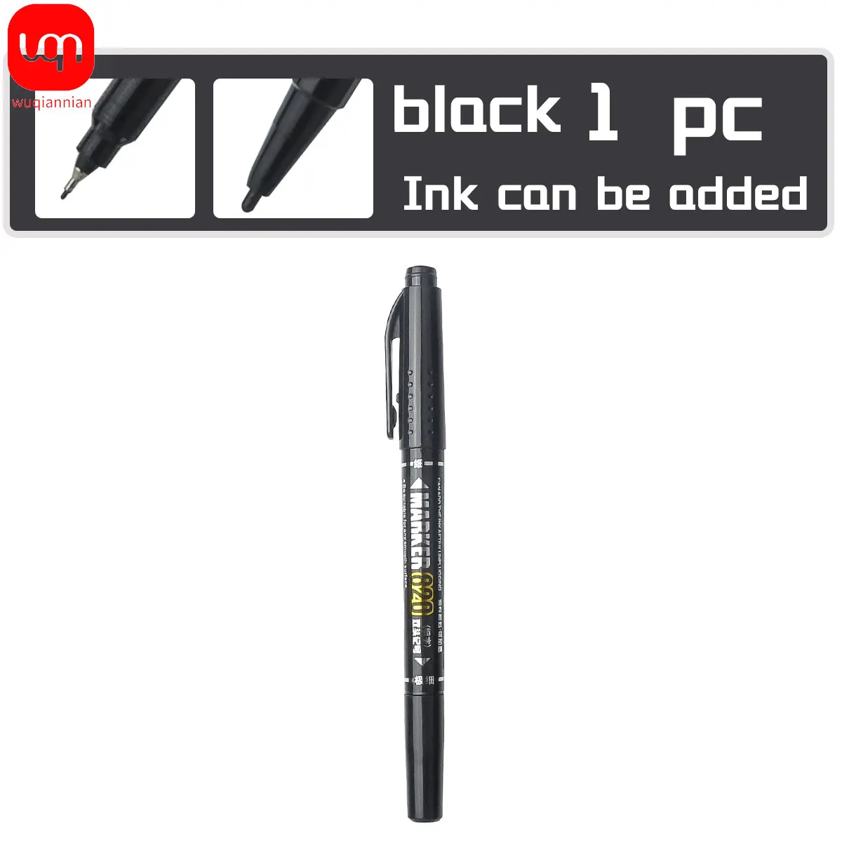 Маркеры WQN-5  черный/красный/синий маркеры для досок goodmark синий красный 5 мм