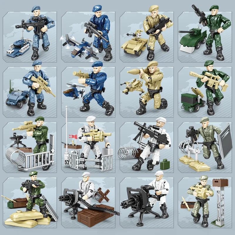 S Weapon Brick Toy
