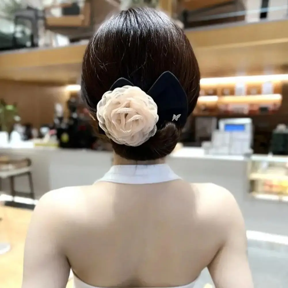 

Аксессуар стильный сверкающий зажим стразы для волос заколка для волос универсальный головной убор