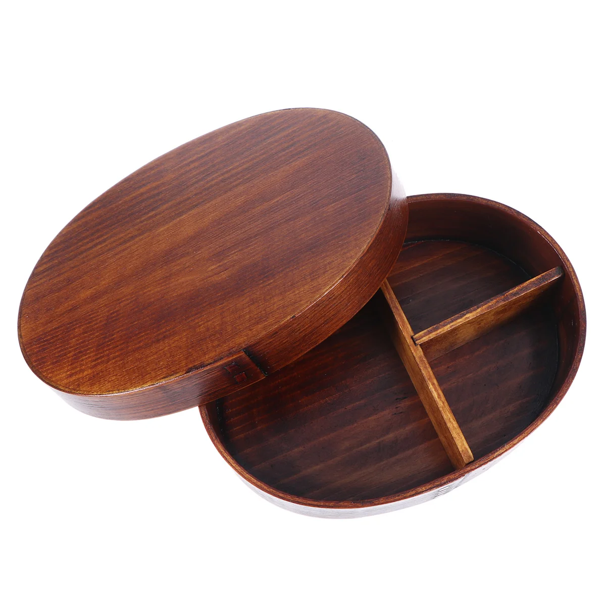 

Japanese Food Container Sandwich Wood Serving Box Meal Prepping Containers Style Lunch Adult Bento Picnic Boxes Wooden Bowl
