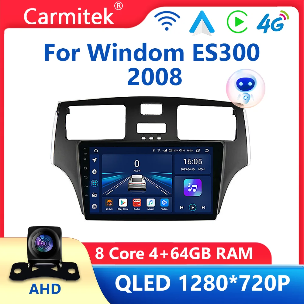 

For Toyota Windom ES300 2008 Android Car Radio Multimedia Video Player Navigation stereo GPS No 2din 2 din dvd WIFI 4G