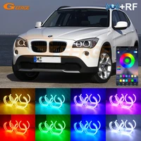 for bmw x1 e84 rf w wireless remote bluetooth app dtm style multi color ultra bright rgb led angel eyes kit halo rings