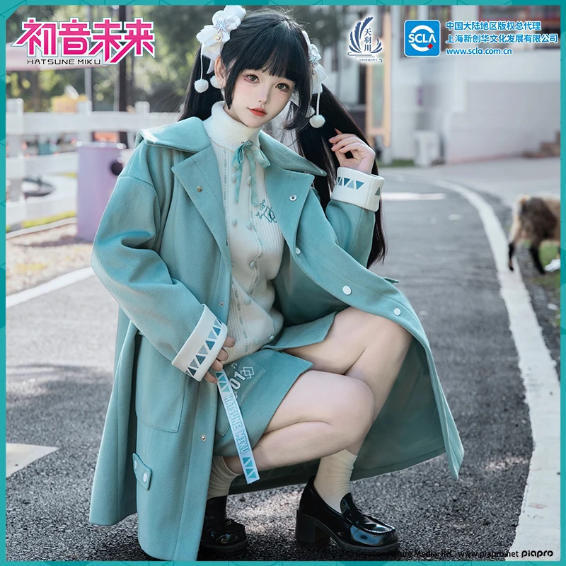 2024 оригинальное пальто Хацунэ Мику куртка женское зимнее JK униформа Vocaloid