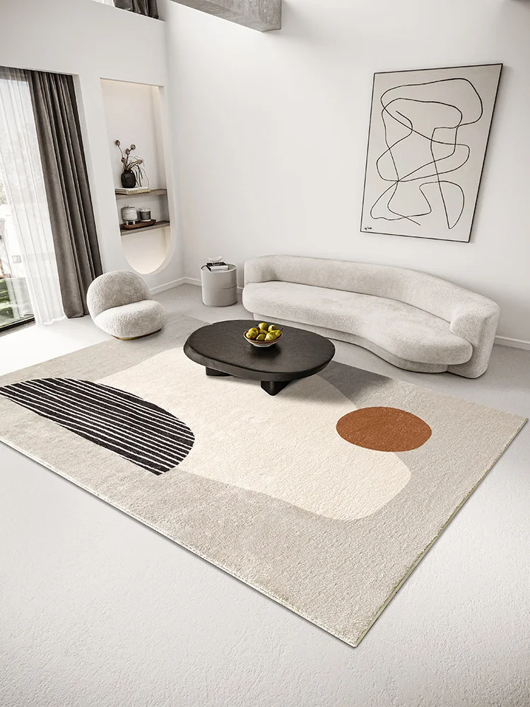 

Thickened living room carpet bedroom coffee table carpet lambskin bedside carpet for sofa cloakroom fur rug area rugs