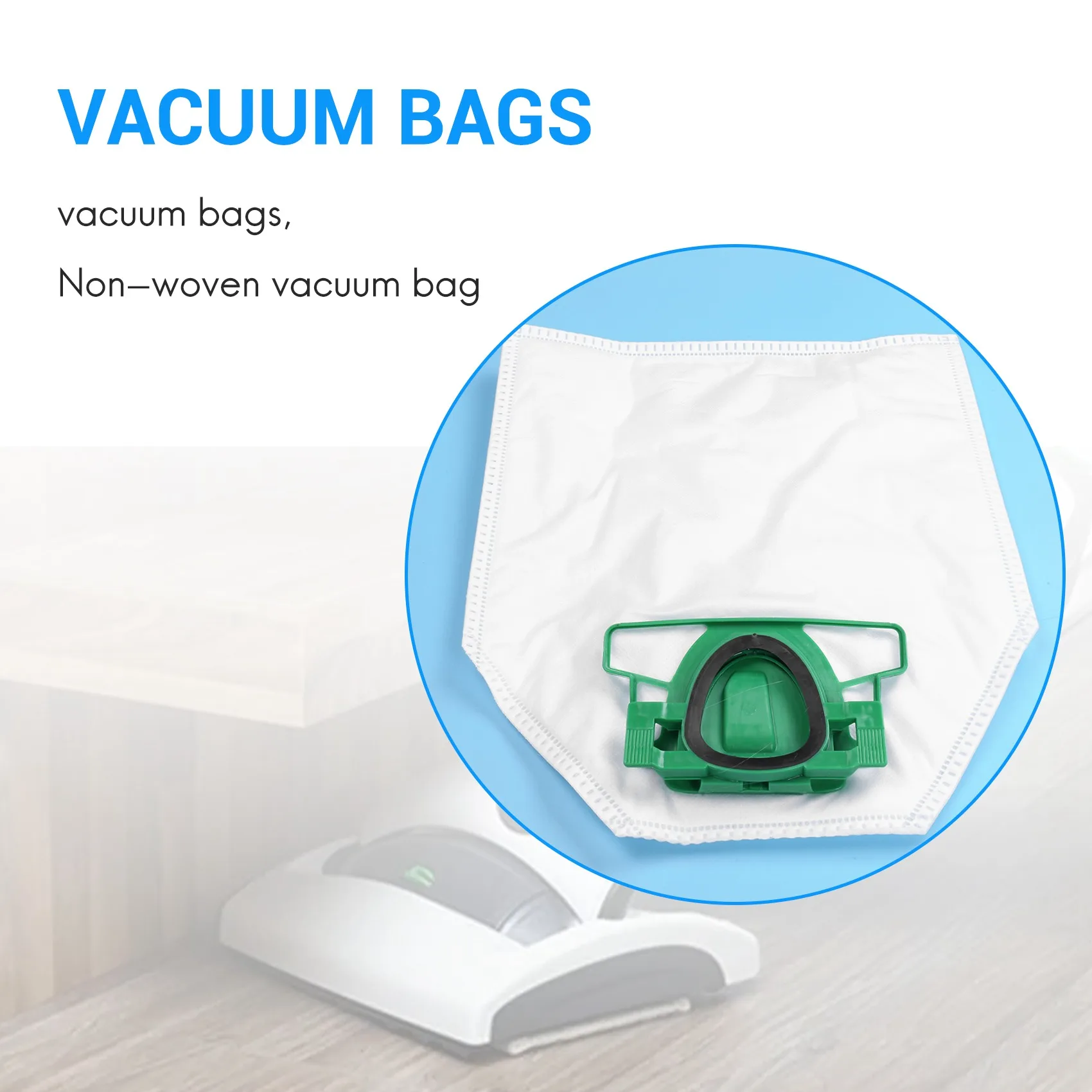 12 упаковок для пылесборника Vorwerk Kobold VK200 пылесборник FP200