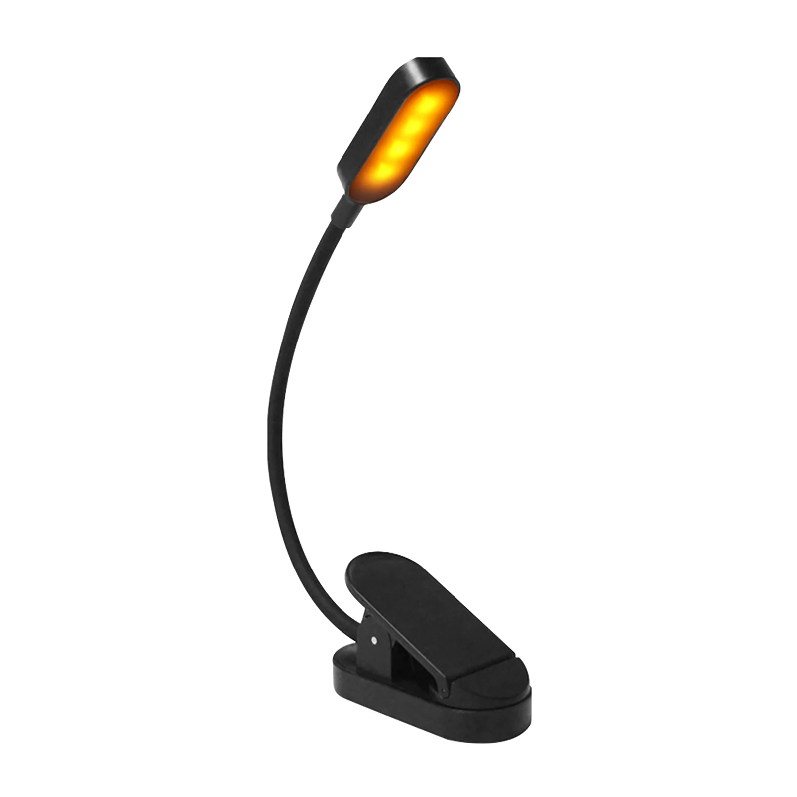 

3 Modes Clip On Students Study Eye Protection Bedroom Flexible Portable USB Rechargeable LED Reading Light For Books Desk Lamp