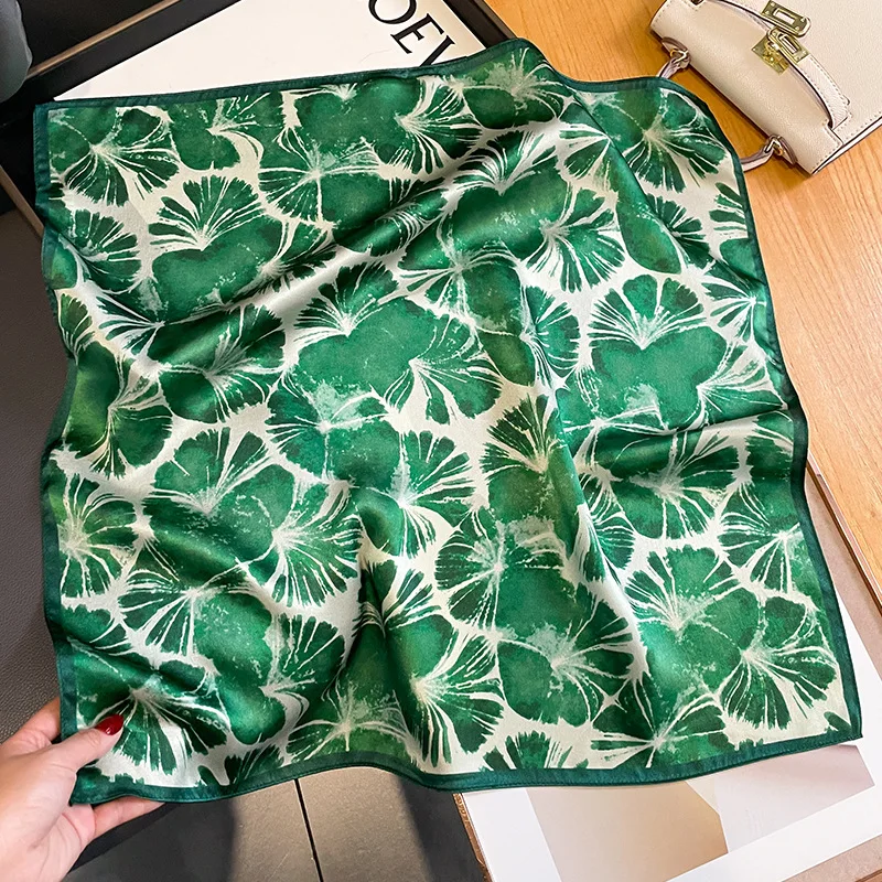Новинка 2024 Модный женский шарф из натурального шелка Женский хиджаб роскошный