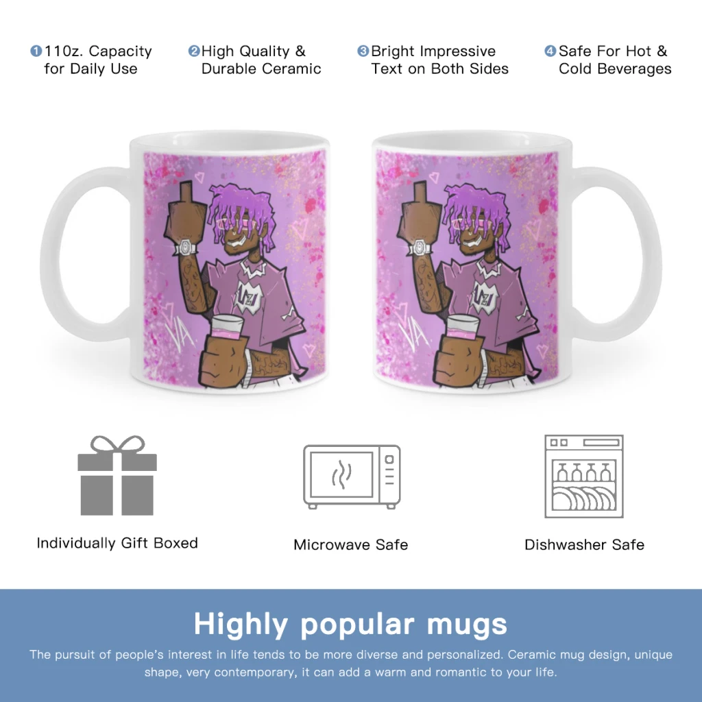 Кружка для кофе Singer L-Lil U-Uzi Vert Symere Woods бесплатная доставка