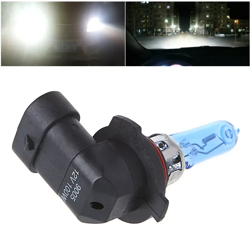 

Новинка 1 шт. 9005/HB3 6000K 100 Вт белая ксеноновая газовая галогенная головсветильник лампа