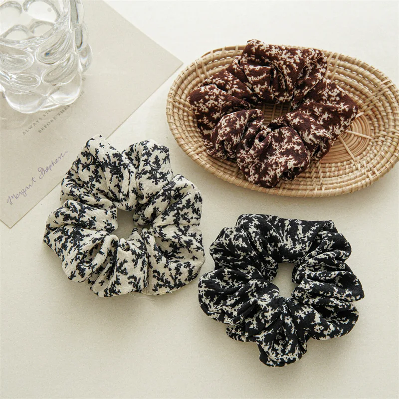 

Японский высокий сенсор подходящий ко всему Простой Цветочный Большой кишечник резинка для волос Свежий волос резинка для волос головной убор 2023 новые аксессуары для волос