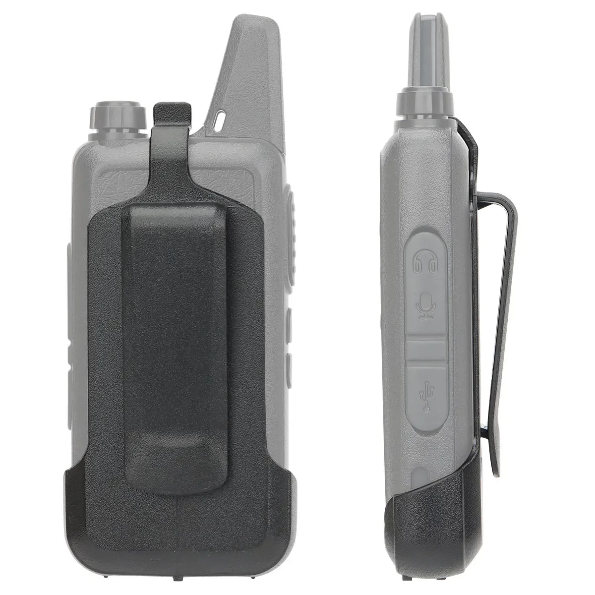 Фото Зажим для ремня Walkie Talkie 5/10/20 шт. задний зажим для Baofeng BF-T20 Retevis RT622 RT22S для WLN KD-C1, двусторонние аксессуары №3