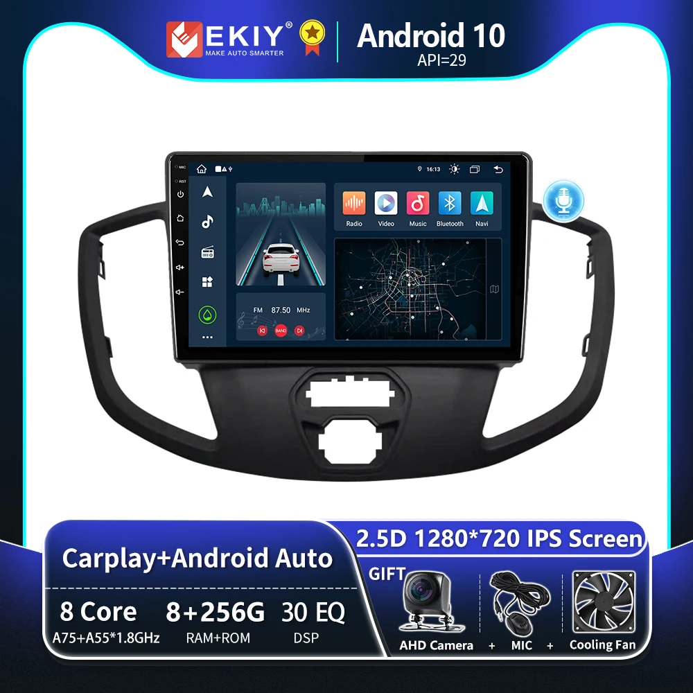Multimedia Video Player Navigation Gps Android Auto Carplay No 2 Din Dvd