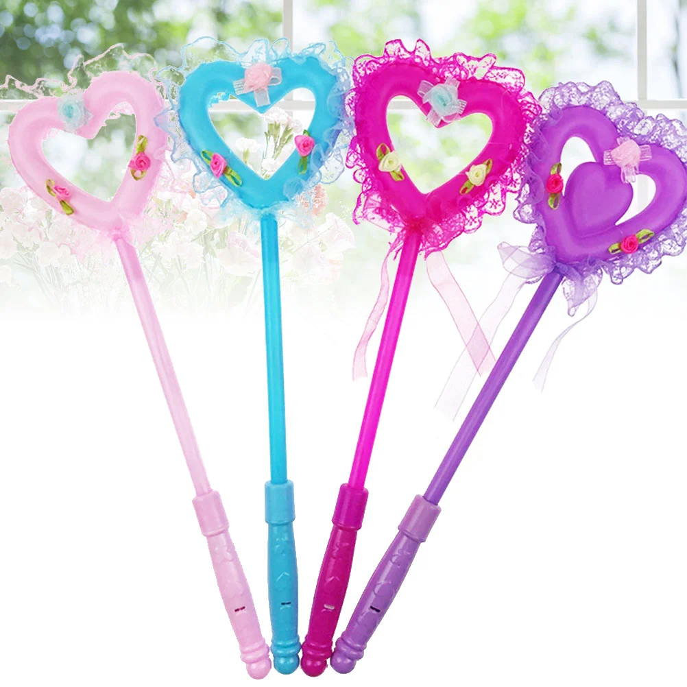 

Wand Toy Glowing Stickfairy Light Flashing Luminous Handheld Cosplay Play Pretend Concert Children Darkglowgoodiestuffers