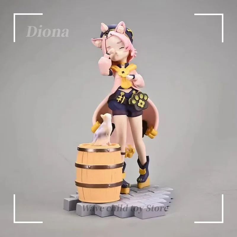 

Фигурка героя аниме Genshin Impact Diona Katzlein Genshin Impact Paimon Klee Keqing Qiqi, фигурка Диона, модель, кукла, статуя в подарок