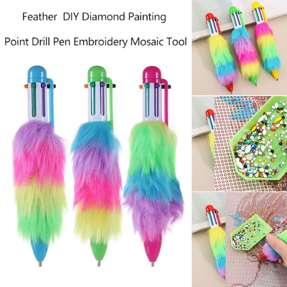 

Embroidery Cross Stitch Sewing Accessories 5D Diamond Painting Feather Duster Diamond Painting Pen Point Drill Pen
