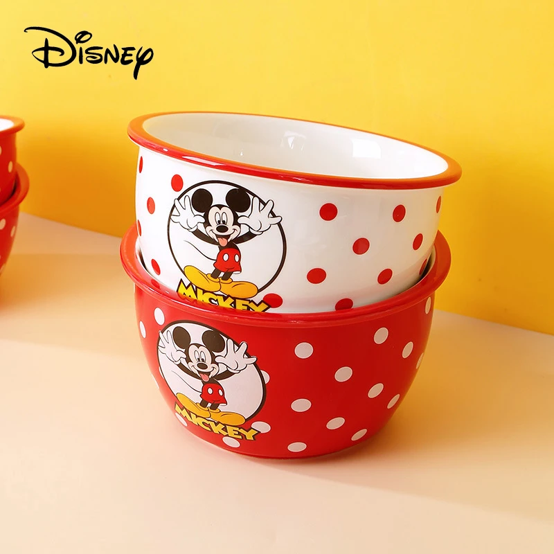 

Disney Cartoon Mickey Mouse bowl Cute Daisy bowl cereal breakfast bowl fruit salad bowl Ceramic children's dinner tableware