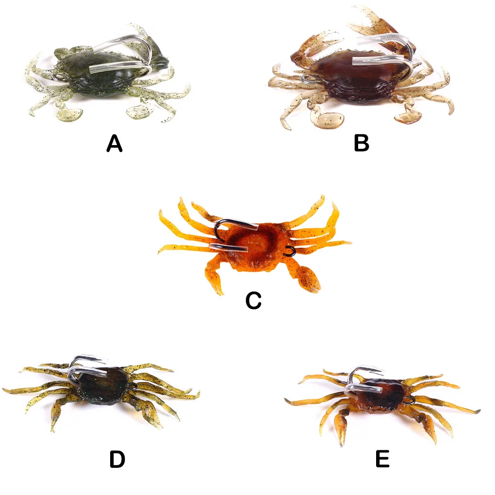Крабы Мягкая приманка инструмент искусственная рыболовная приманки снасть