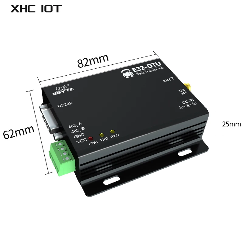 SX1278 LoRa 433MHz RS232 RS485 Wireless Transceiver Rf Module SMA-K 100mW XHCIOT E32-DTU(433L20)-V8 20dBm 3km Long Range