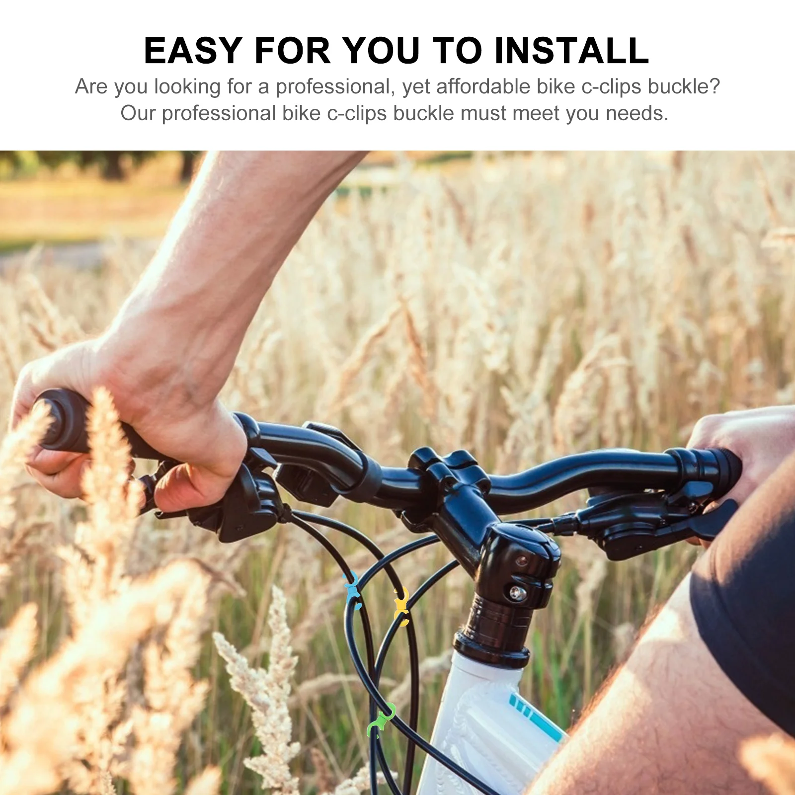 50 шт. пряжка велосипедная линия фиксирующий зажим для трубы зажимы проводов