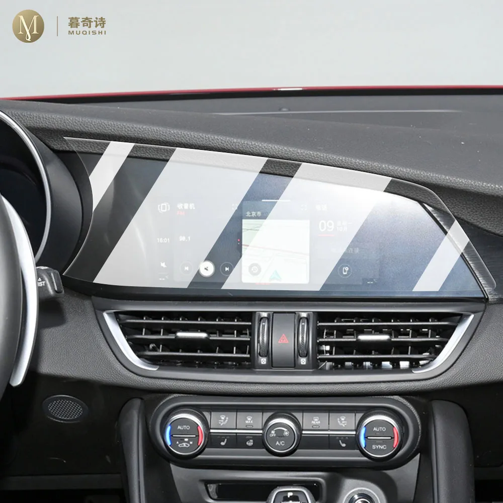 Автомобильная GPS навигация MUQSHI задняя защитная пленка из ТПУ для экрана с защитой