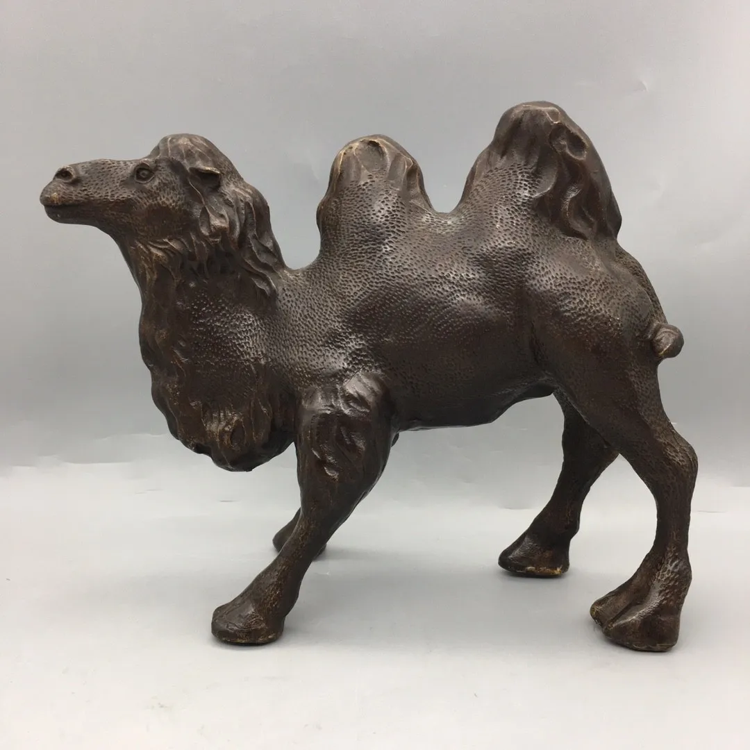 

Pure Copper Dubai Camel Statue Ornament Home Decoration Accessories For Living Room Bronze Camel Office Desk Decorations