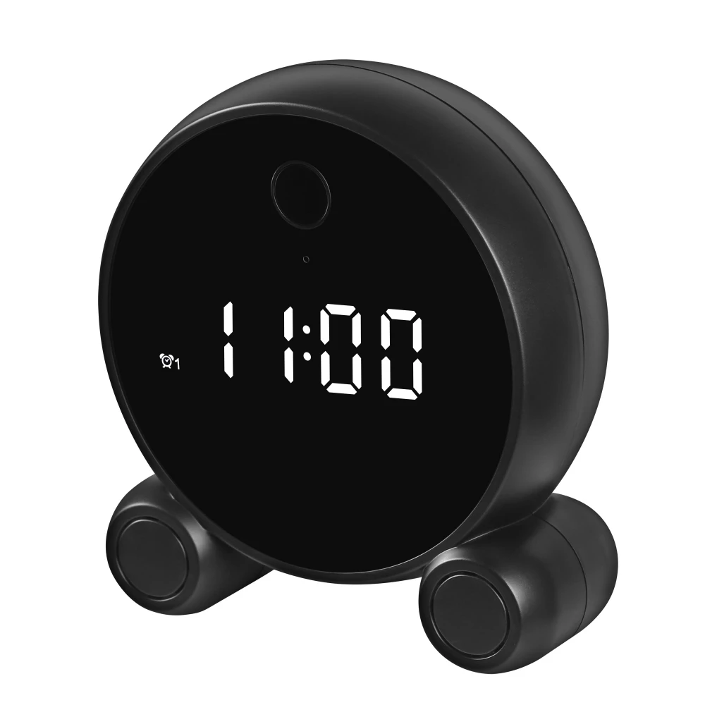 Tuya APP Mini Wifi Camera Surveillance 1080P Smart Alarm Clock Camera Recorder Security Night Vision Motion Detect IP Micro Cam