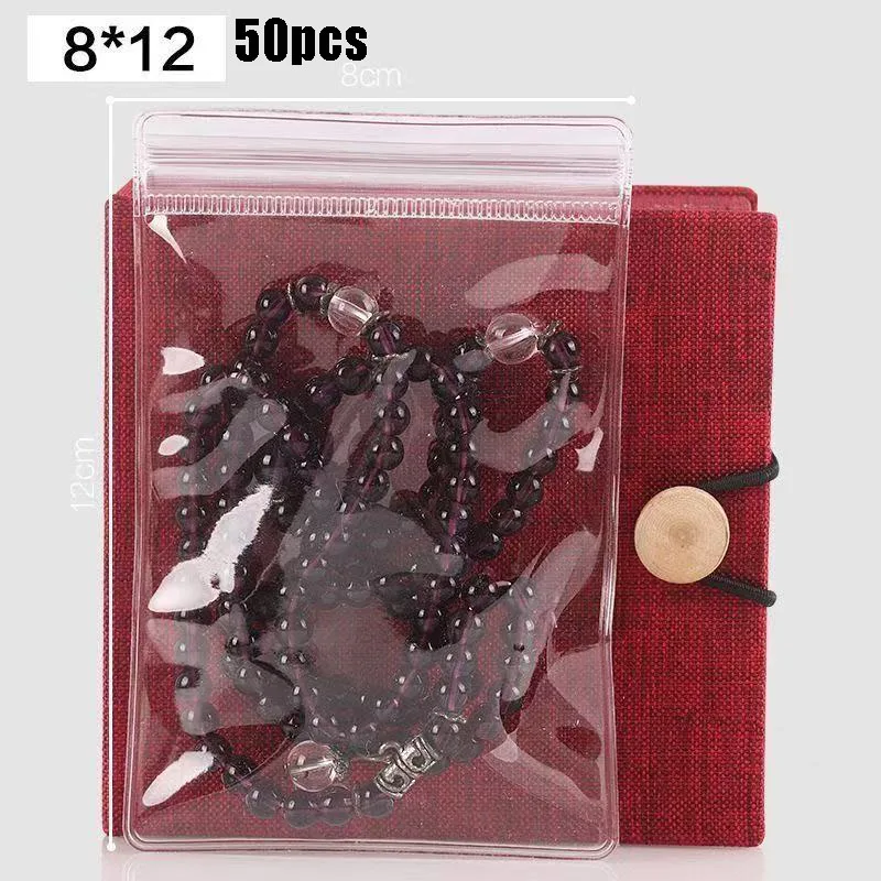 

Прозрачные пакеты из ПВХ для хранения украшений