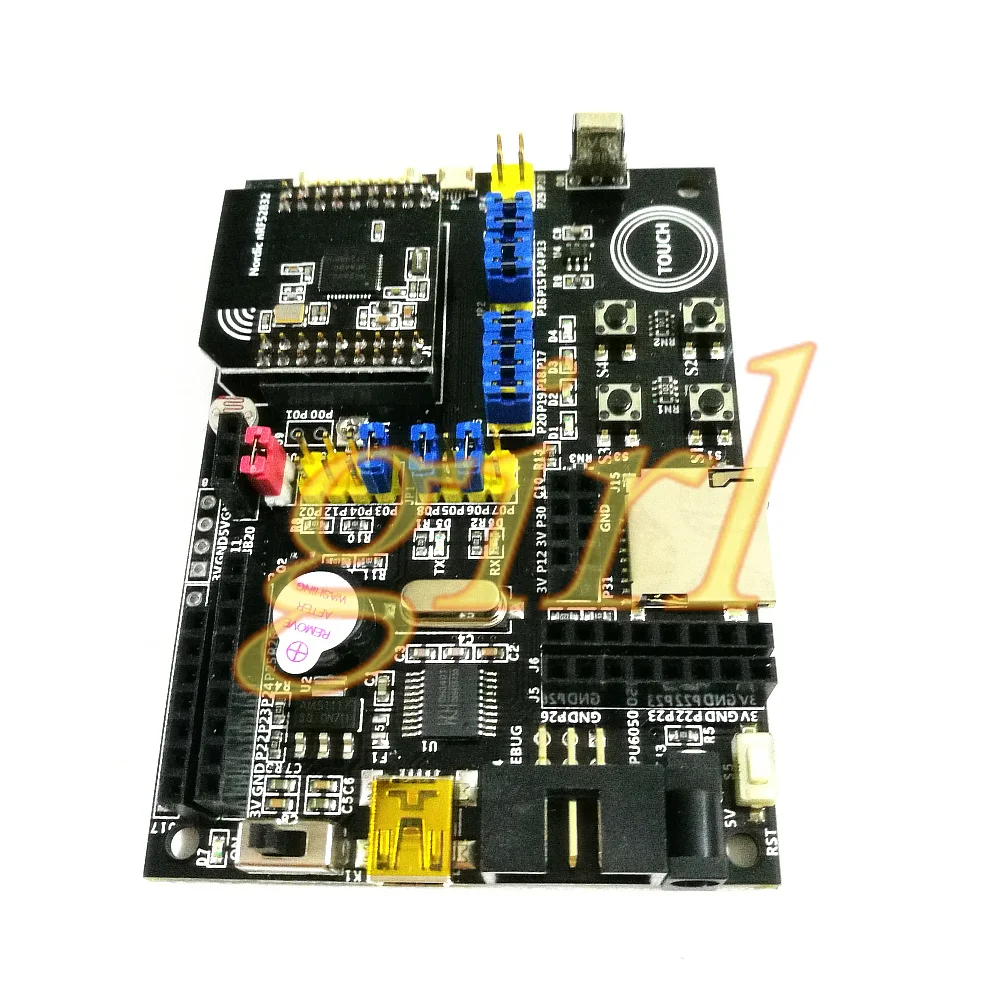Фото Плата разработки NRF52832 nRF52DK с поддержкой Bluetooth BLE4.2, BLE ANT, NFC и 2.4G, мультипротокольная №2