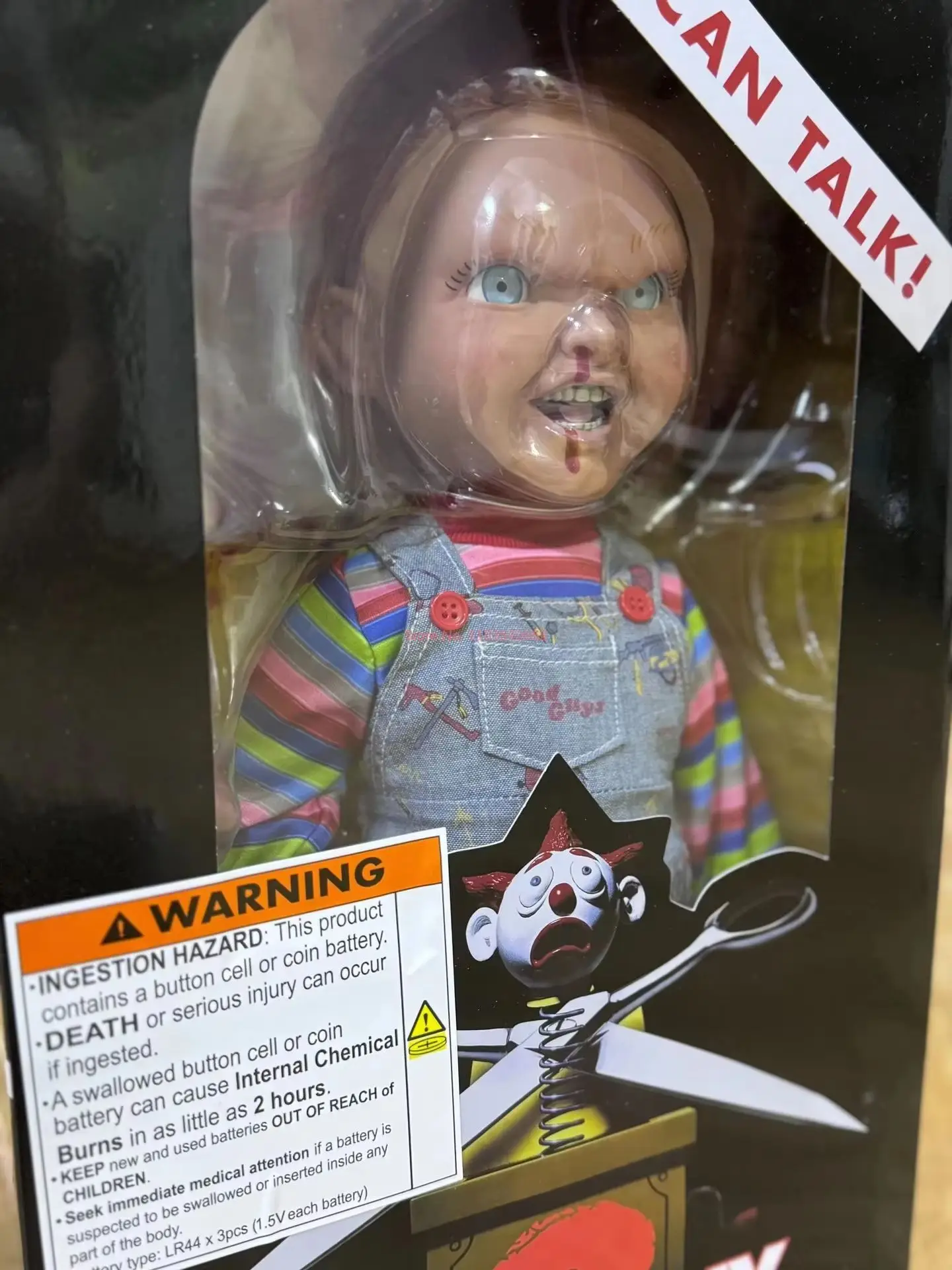 В наличии Mezco MDS Кукла-призрак Воскрешающая и резьба Чаки 15-дюймовая мобильная