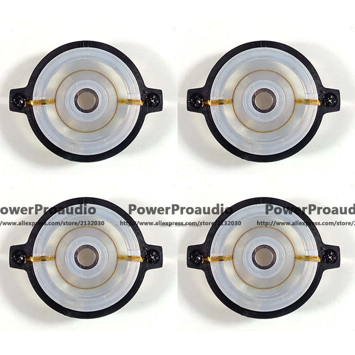 Диафрагма 4 шт для B &amp C Φ MD0358 Высокочастотный динамик 32 мм 8 Ом