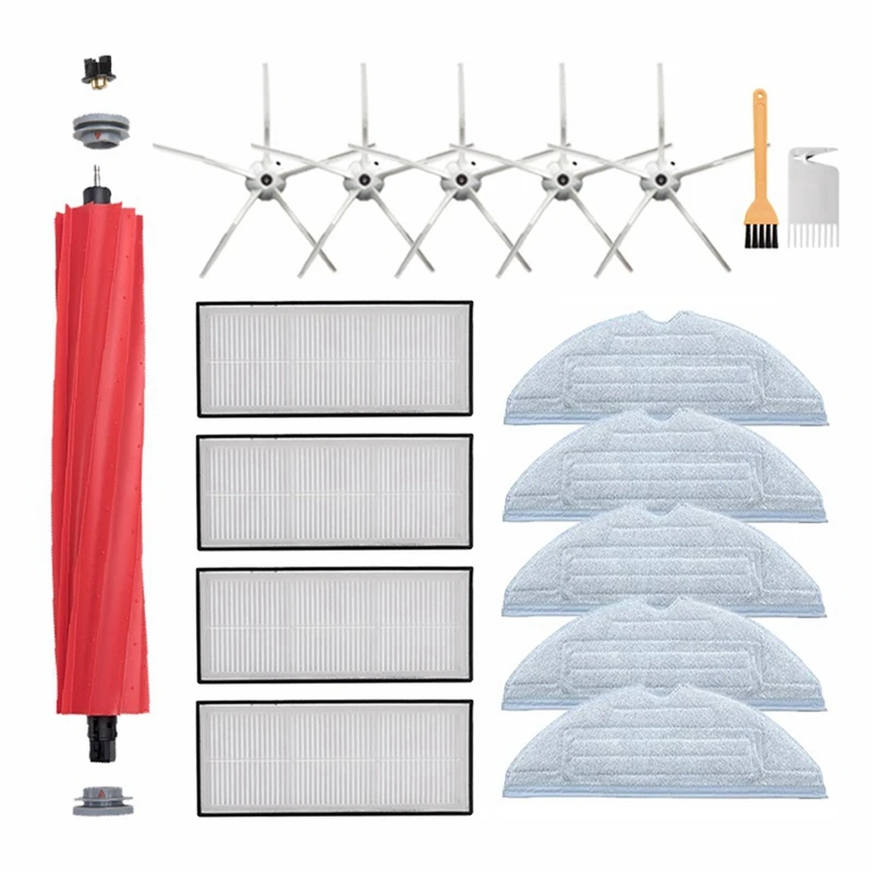 

Hepa Filter Mop Pads Main Side Brush For Xiaomi Roborock S7 T7S T7plus G10 Vacuum Cleaner Replacement Parts Accessories