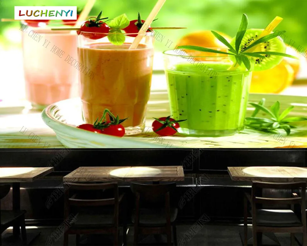 Настенные 3d обои с принтом киви стикеры на заказ изображением фруктов крутых