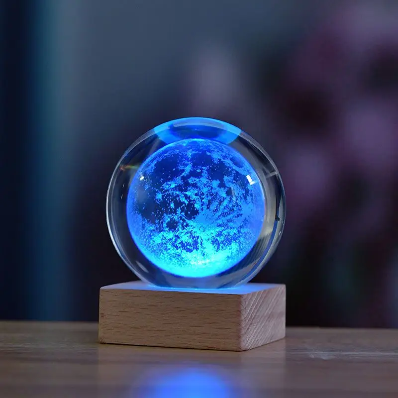 

ATsafepro Cosmic Luminous Crystal Ball Car Electronics Accessories Vehicle Supplies Accessories for Vehicles Interior Ornaments
