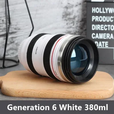 

Кружка-объектив из нержавеющей стали черная белая