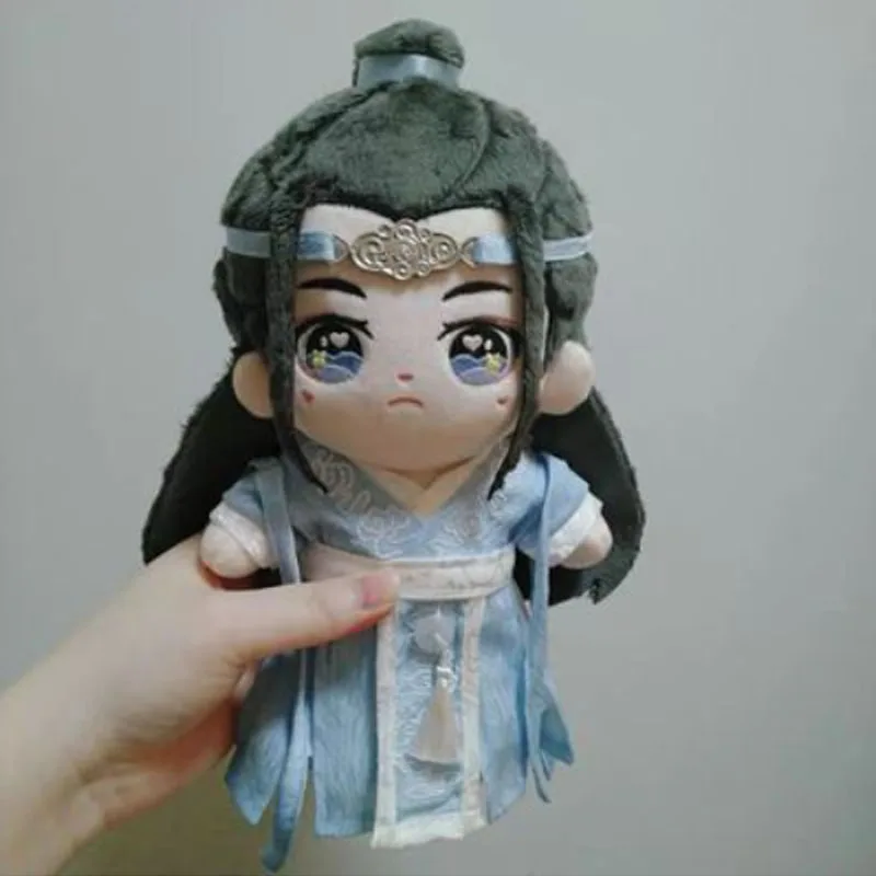 Неразобранная плюшевая игрушка Wei Wuxian Lan Wangji Мо дао Zu Ши реальный подарок 20 см -
