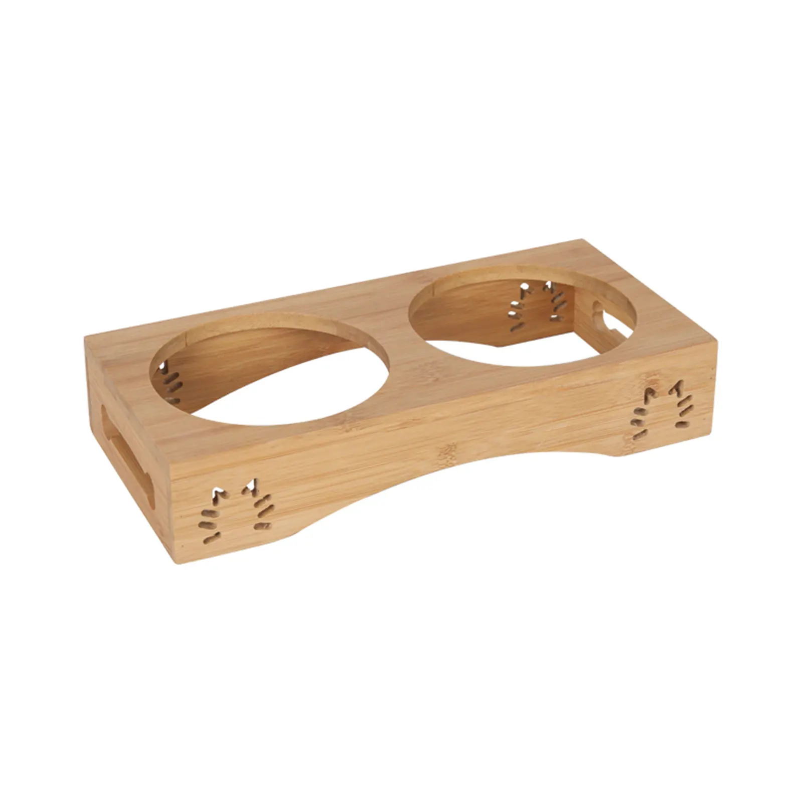 

Raised Pet Bowl Feeding And Water Bowl For Cats Dogs Small Dog Cat Food And Water Bowl Stand Feeder With 2 Stainless Steel Bowls