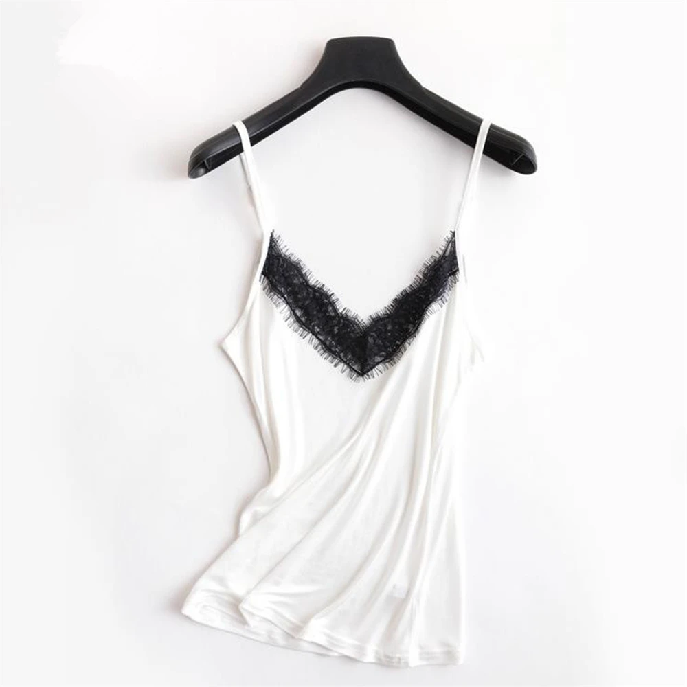 

silk black lace up sexy satin white tank top women cami woman lingerie tanktop tops for womens summer camisole camis porno strap