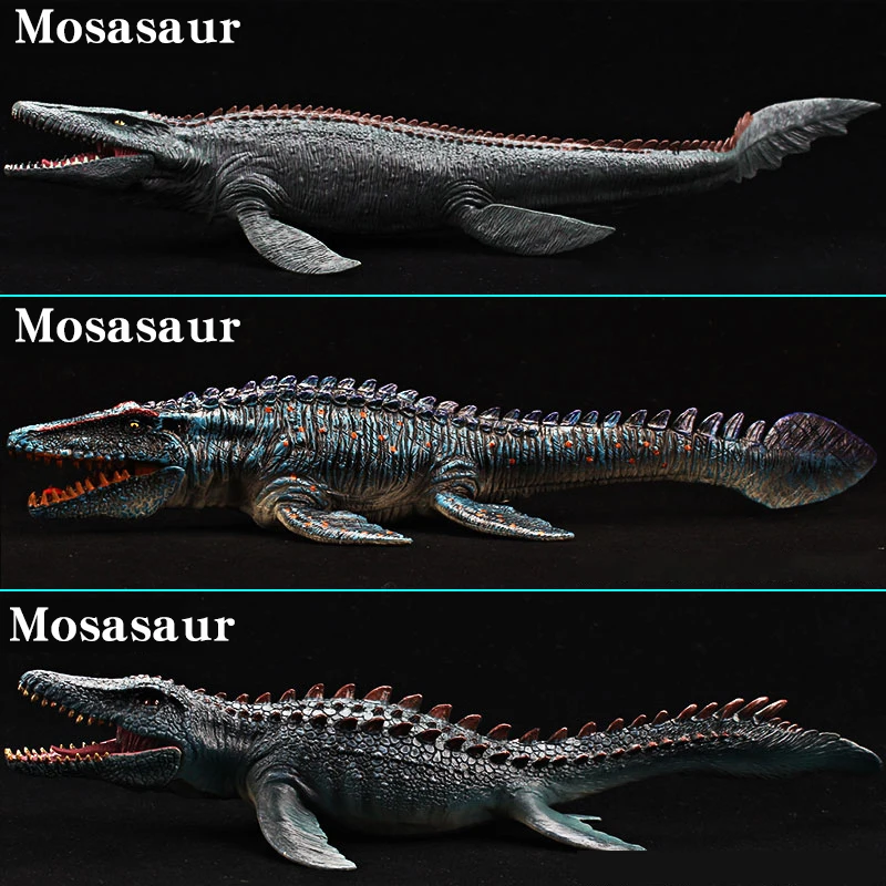 

Prehistoric Ocean Dinosaur Model Mosasaurus Liopleurodon Animals Model Action Figure Ancient Sealife Collection Toy Kid Gift