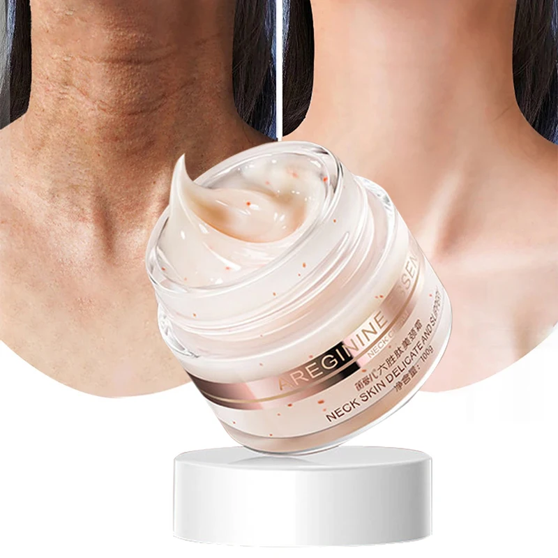 

Neck Cream Firming Lifting Anti-Wrinkle Moisturizing Whitening Fade Fine Lines Collagen Serum Nourish Anti-Aging Skin Care 100g