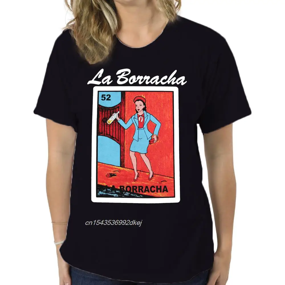 La Borracha Loteria   T-Shirts Lottery T-Shirts  Mexican T-Shirts (MxTs312 )