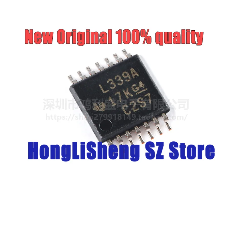 

10pcs/lot LM339APWR LM339APW LM339A LM339 L339A TSSOP14 Chipset 100% New&Original In Stock