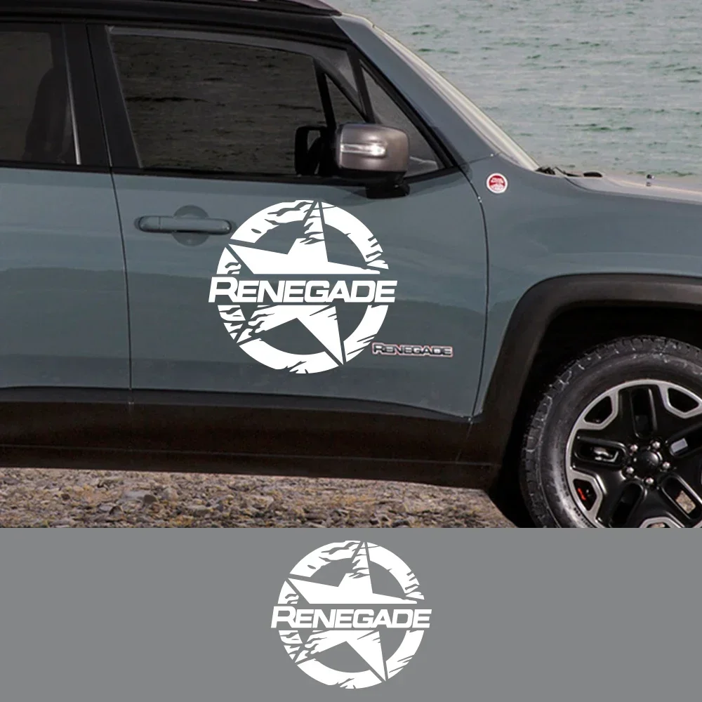 Стильная виниловая плёнка для Jeep Renegade 2016-2023
