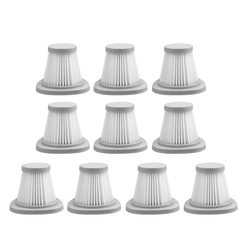 

10Pcs Replacement Vacuum Cleaner Parts HEPA Filter For Deerma DX118C DX128C Household Cleaning Accessories