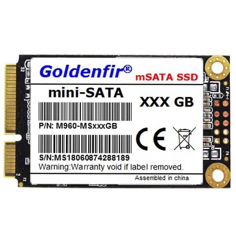 

Goldenfir MSATA 240Gb Ssd MSATA Interface Thickness 3.8Mm Computer Built-In Solid State Hard Drive For Notebook And Desktop