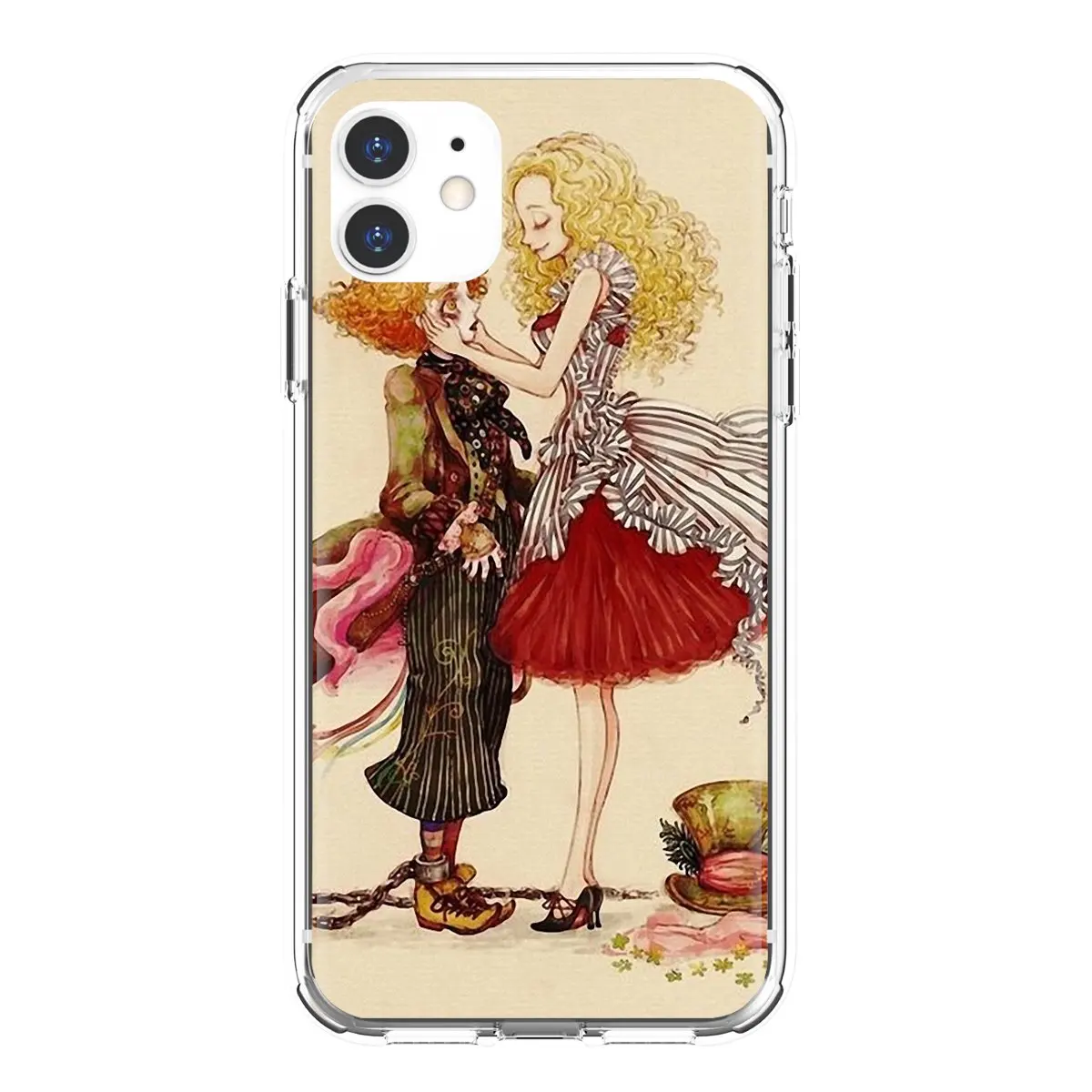 Силиконовый чехол с татуировкой Алиса в стране чудес для Oppo realme 6 7 i c3 Huawei Mate 20 9 10 40