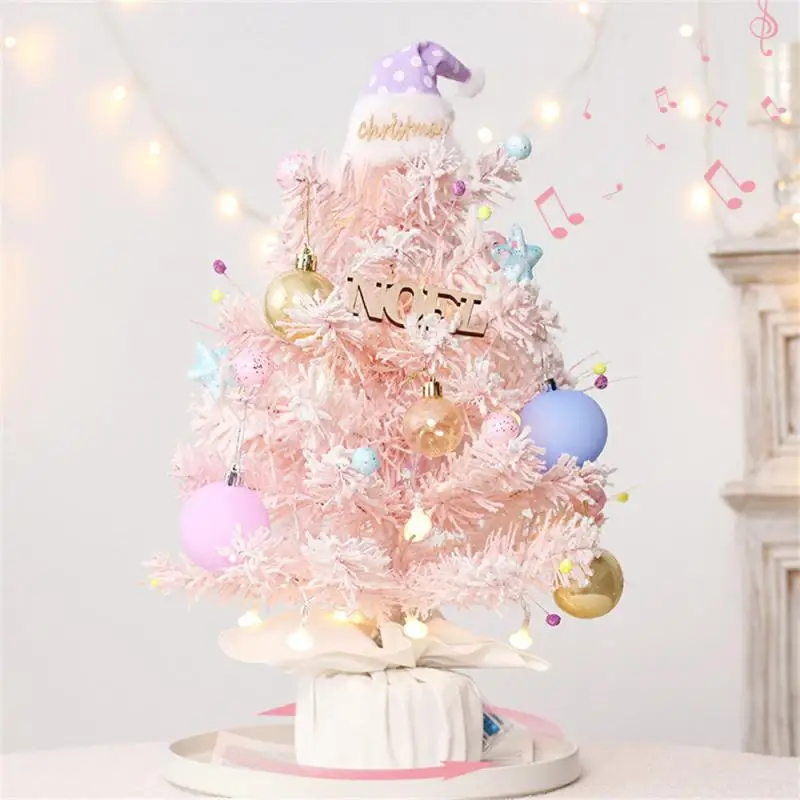 

Charming Mini Christmas Tree Festive Holiday Decorations Unique Interactive Holiday Decoration Christmas Party Focus Music Box